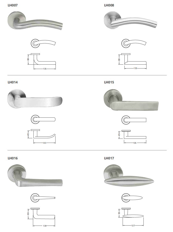 Lever Handle - Hollow