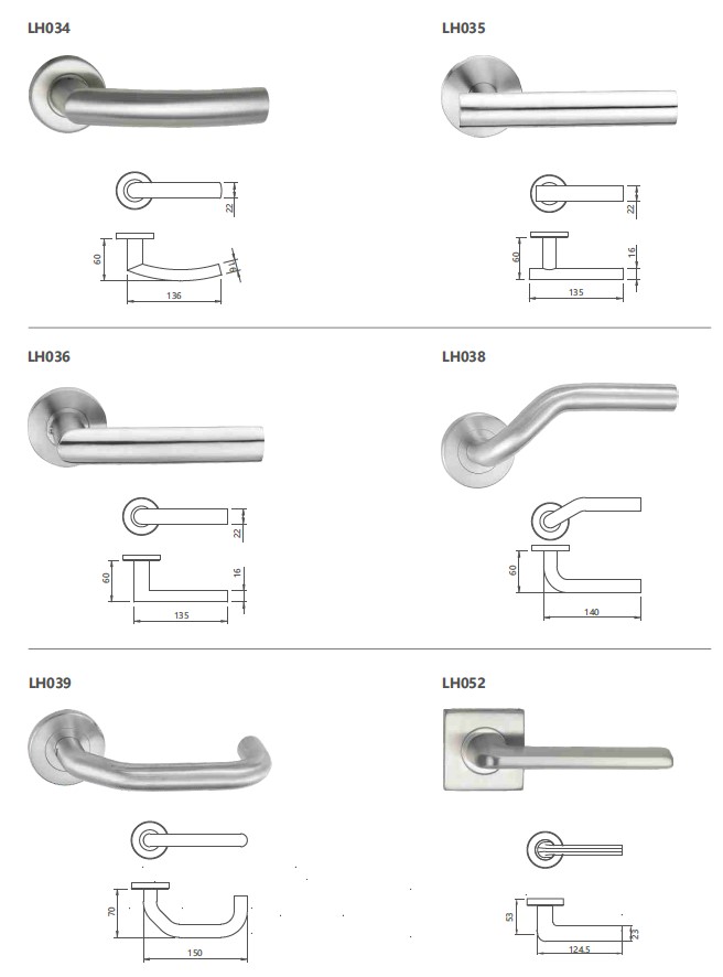 Lever Handle - Hollow