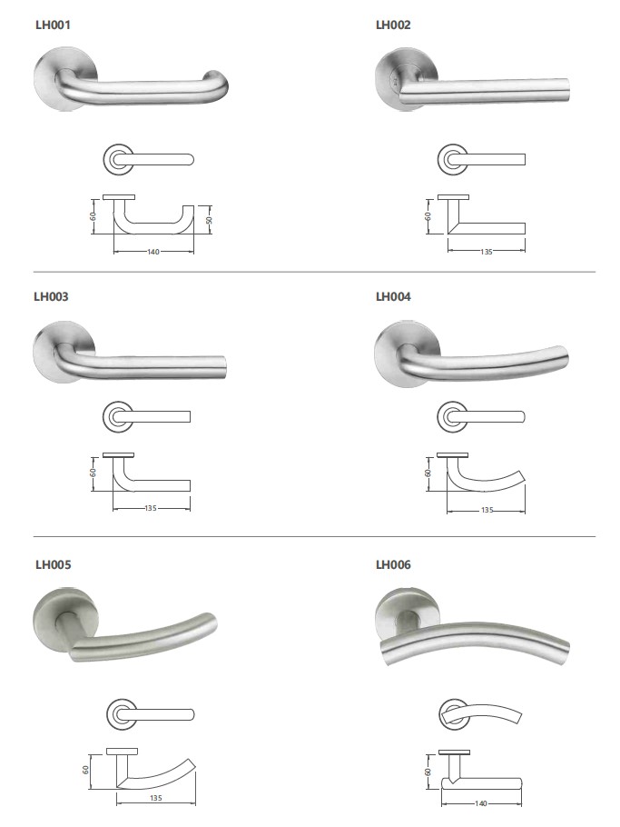 Lever Handle - Hollow