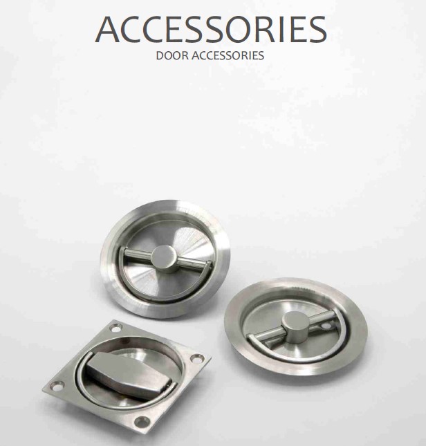 Door Accessories - flush ring pull handle